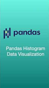Pandas Histogram Data Visualization #python #coding #developer #techtips