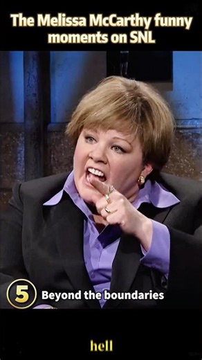 The Melissa McCarthy funny moments on SNL #celebrity #melissa #funny #snl #shortvideo #youtube