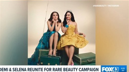 Demi and Selena reunite for beauty ad