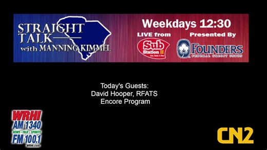 An encore presentation from January 8th with David Hooper of RFATS. | WRHI Radio
