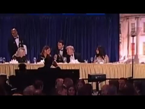 Watch: Moment Trump is evacuated from White House Correspondents' Dinner due to security incident