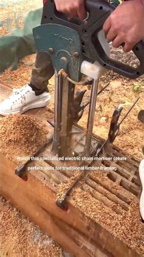 Traditional Woodworking Chain Mortiser