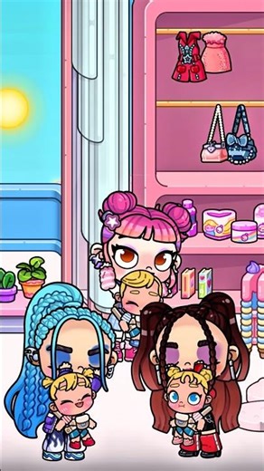 👶 THE BABIES ARE COMING WITH US 😍 #avatarworld #nina PAZU