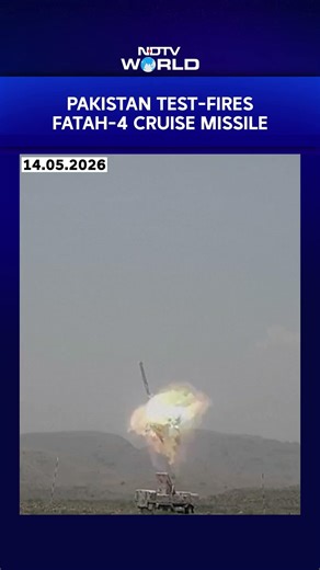 Pakistan Test-Fires Fatah-4 Cruise Missile