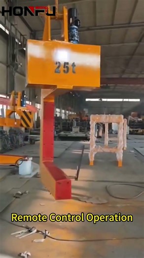 10–35 Ton Motorized Rotating C Hook – designed for safe and efficient steel coil handling.