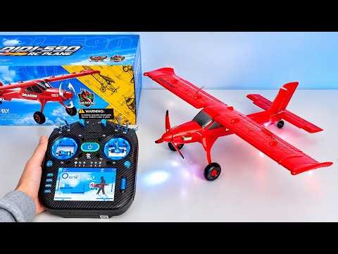 Draco Wilga RC Plane | Unboxing, Assembly & Maiden Flights | QIDI-590 1s Brushless