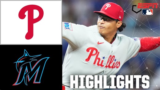 Philadelphia Phillies vs. Miami Marlins | Full Game Highlights | ESPN MLB