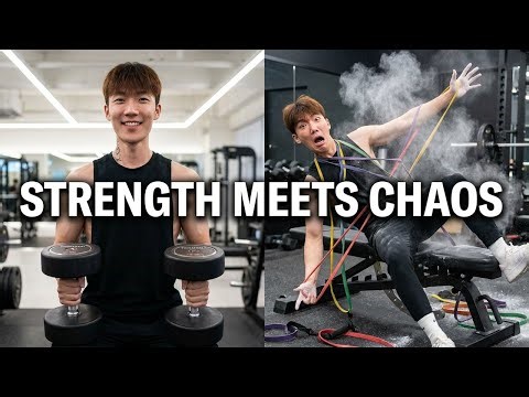 When Strength Meets Chaos: A Hilarious Workout Fail! | Moments Media