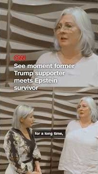 Former Trump Supporter Meets Epstein Survivor—EMOTIONAL! #Trump #Epstein #LamontTyson