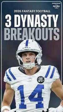 3 Dynasty Breakouts You Must Target in Fantasy Football! #shorts