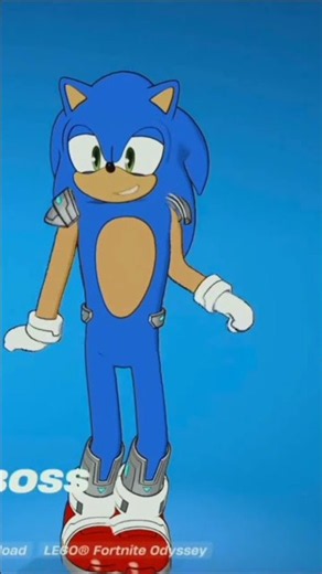 He is the Boss - [Sonic does "She is the boss"] #shorts #fortnite