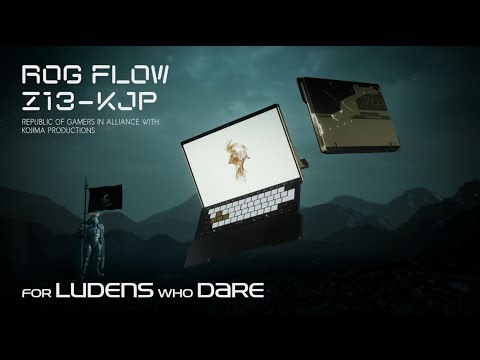 ROG Flow Z13-KJP | For Ludens Who Dare | ROG x KOJIMA PRODUCTIONS