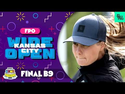 2026 Kansas City Wide Open | FPO FINALB9 | Blomroos, Handley, Donnecke, Scoggins | Jomez Disc Golf