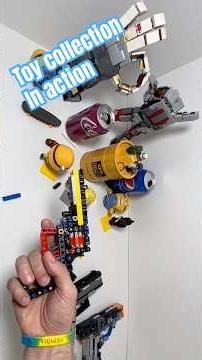 Toy guns COLLECTION working LEGO models 8 options in action