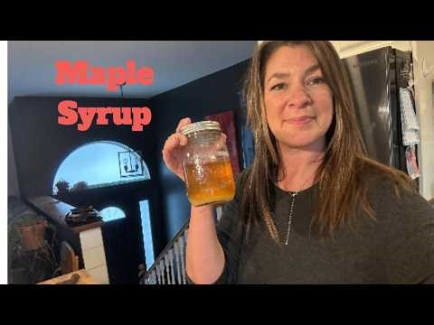 How to make Maple Syrup at Home.
