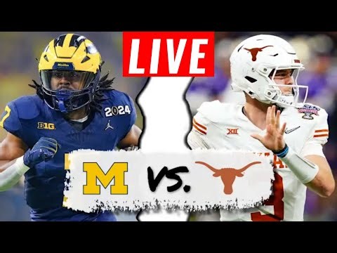 Michigan vs. Texas LIVE | College Football LIVE | Cheez-It Citrus Bowl LIVE | NCAAF LIVE 12/31/2025
