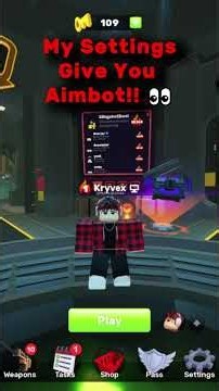 My Roblox Rivals Settings (The Best Settings!!)