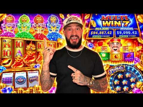 INCREDIBLE LUCK! on these games in the new High Limit Room!