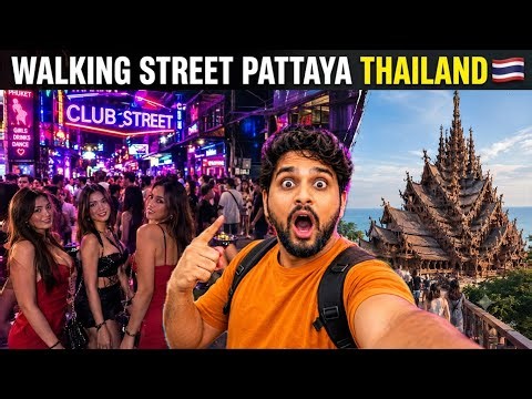Walking Street Pattaya Thailand Nightlife & Day Life || Travel Of Magic 