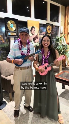 At 95 years old, he finally got his dream trip to Hawaii