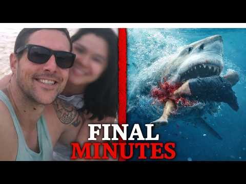 Diver Simon Nellist Brutally Attacked by a Great White Shark - (Graphic)