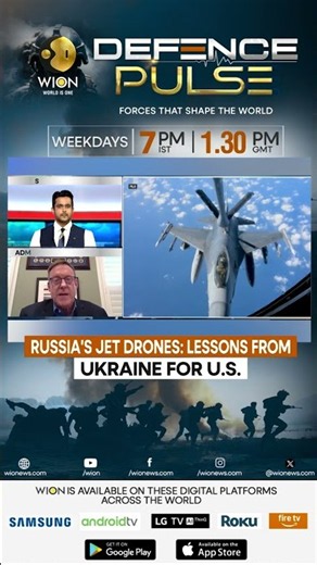 Russia's Jet Drones: Lessons From Ukraine For US | WION Defence Pulse