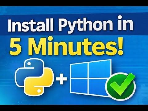 How to Install Python on Windows | Python Tutorial for Beginners (2026)