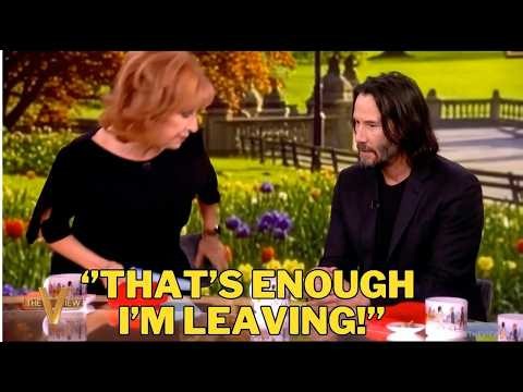 Keanu Reeves STUNS Joy Behar LIVE on The View After Explosive On-Air Clash!