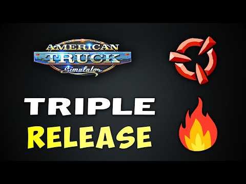 NEW TRUCKS & MAP | TRIPLE RELEASE 🔥 New Volvo VNL, VNR and Illinois DLC (BUT... No New Event?)
