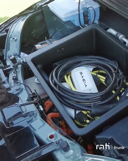 Frunk for Dacia Spring - all model year is covered! #daciaspring #frunk #ratifrunk