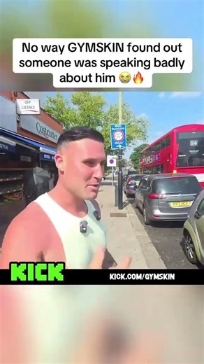 No way GYMSKIN found out someone was speaking badly about him #gymskin