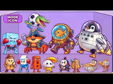 Merge Fellas ANOMALY MODE - ICON Character | Mode Maker - Max Level Gameplay
