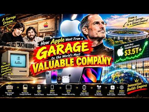 How Apple Went From a Garage to the World’s Most Valuable Company