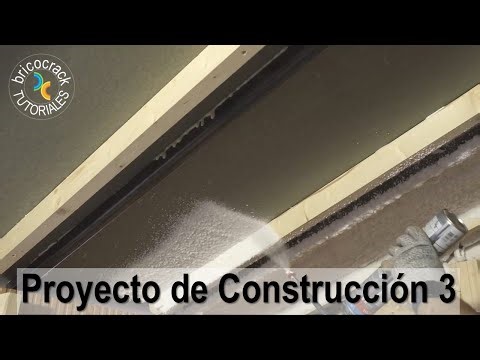 Aislar paredes con espuma de poliuretano proyectable y placas sin cinta (Bricocrack)