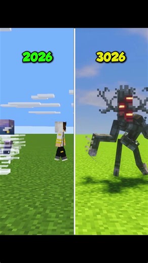 Minecraft Old Vs New Mobs #minecraft