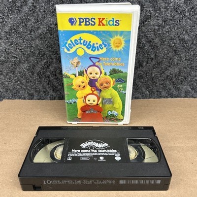 Teletubbies Here Come The Teletubbies VHS 1998 Video Tape PBS Kids VTG Clamshell 794054374735 | eBay UK