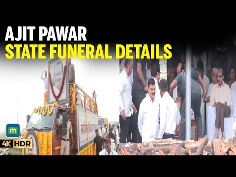 State Funeral for Ajit Pawar Today: Schedule, Procession Route, Security and Latest Updates