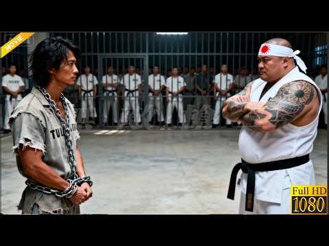 日本高手在監獄擺擂決鬥，不料囚犯是功夫高手 ⚔️ 抗日 MMA | 甄子丹 | Kung Fu
