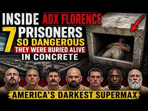Inside ADX Florence: 7 Prisoners So DANGEROUS They Were BURIED Alive in Concrete America's Darkest