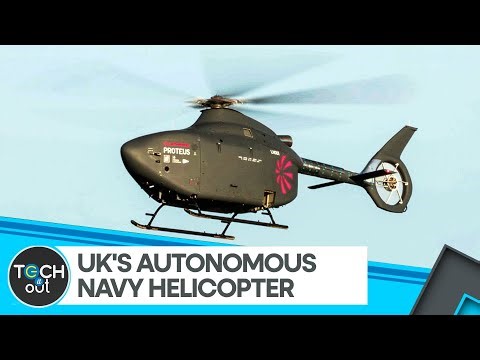 Proteus: UK's First Full-Sized Autonomous Helicopter for Maritime Operations | Tech It Out | WION