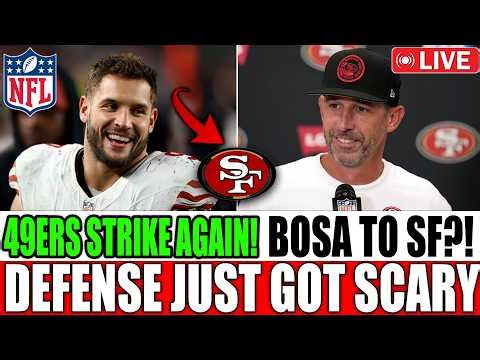 MASSIVE TRADE! 49ERS SIGNING JOEY BOSA TO FORM THE SCARIEST PASS RUSH IN NFL! 49ERS NEWS