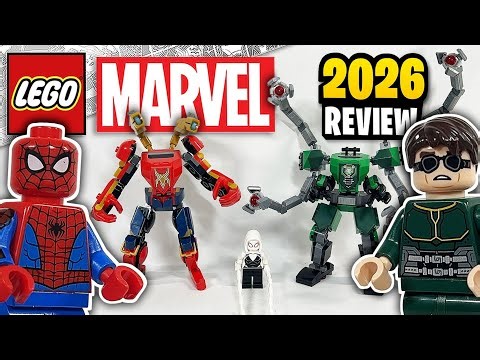 LEGO Marvel Mech Battle: Spider-Man vs. Doc Ock (76338) - 2026 Set Review