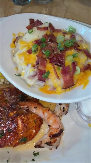 Finally Trying the Viral Cajun Salmon meal from The Cheesecake Factory #fyp #foodie #thecheesecakefactory #salmon #keithleeeffect