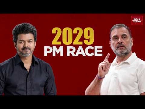 Vijay vs Rahul: TVK-Congress Rift Widens Over PM Face As India Today MOTN Poll Ranks Vijay 3rd