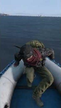 When You're Enjoying a Day on the Sea in DayZ