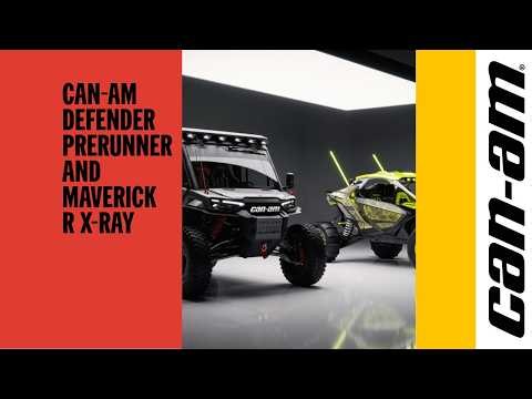 The Making Of the Can-Am Defender PreRunner and Can-Am Maverick R X-Ray