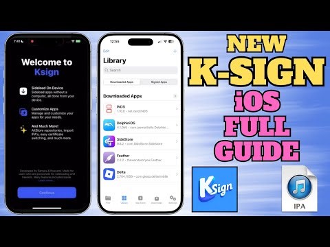 KSign iOS Full Setup Guide | Sideload Unlimited IPA Files On iPhone & iPad