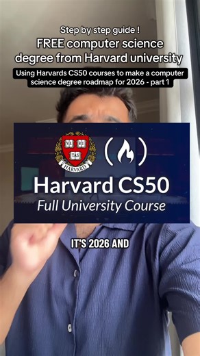 Build Your Own Computer Science Degree with Harvard CS50