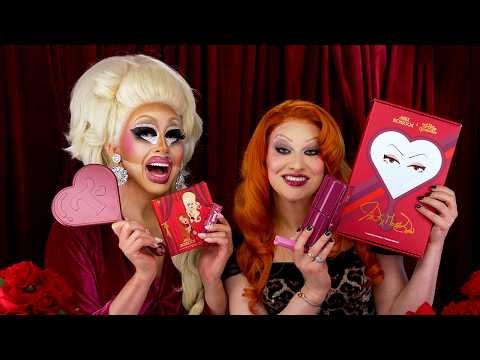 Jinkx Monsoon Does My Makeup...............Collab(Revealing the Jinkx x Trixie Cosmetics Collection)