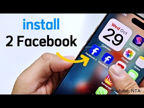 How to install 2 Facebook Apps on iPhone